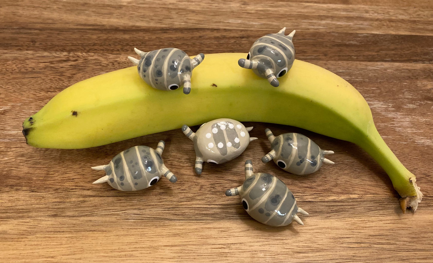 Porcellio laevis Dairy Cow Isopod Mini Sculpture