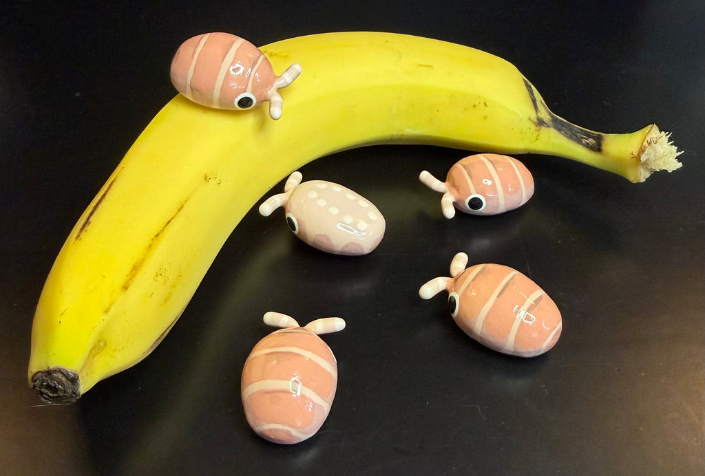 Cubaris murina "Papaya" Isopod Mini Sculpture v2.0