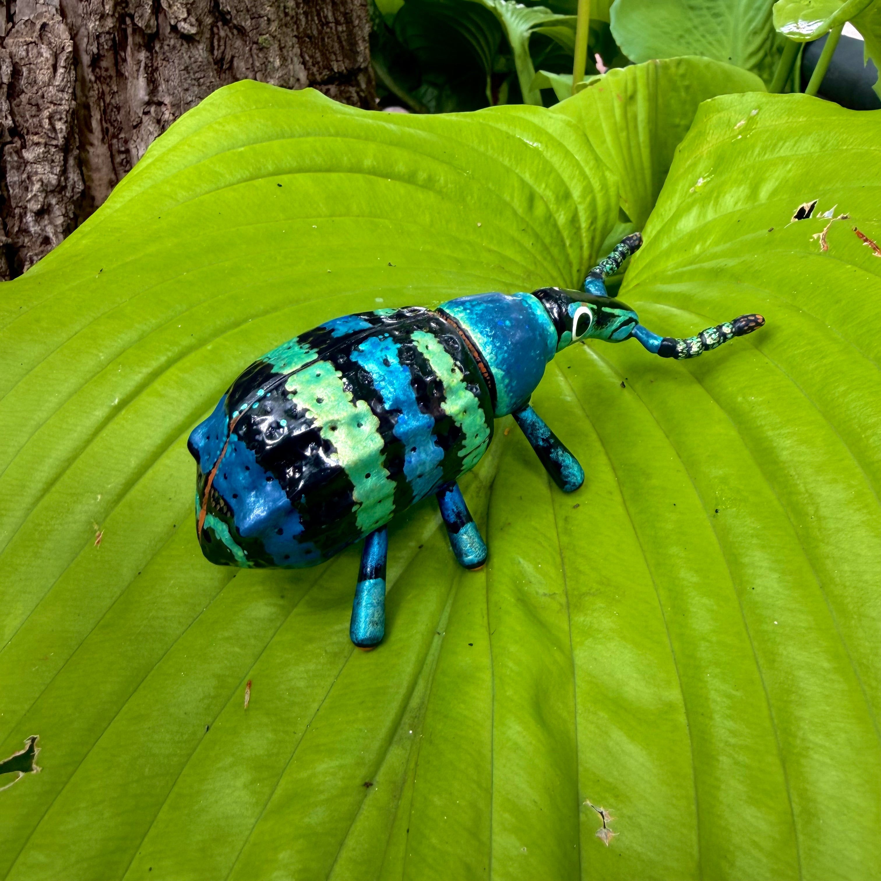 Eupholus magnificus sculpture