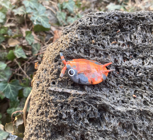 Porcellio scaber "Lava" Isopod Mini Sculpture