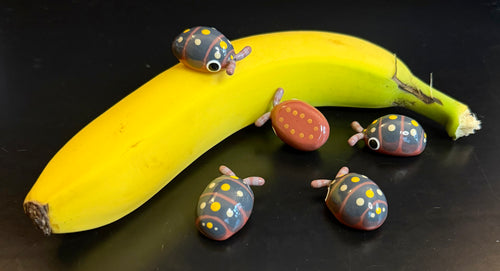 Armadillidium klugii "Clown" Isopod Mini Sculpture v2.0