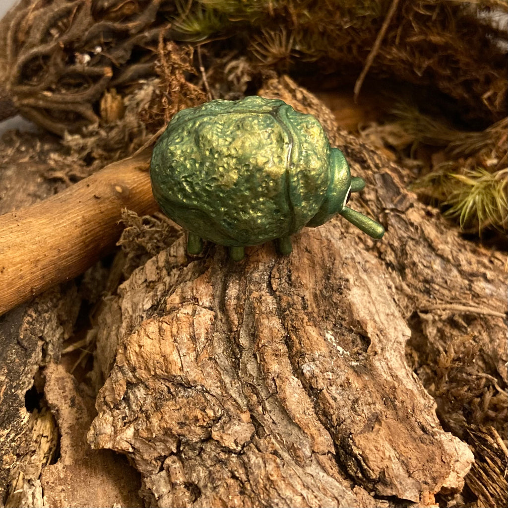 Chlamisus smaragdinus Sculpture