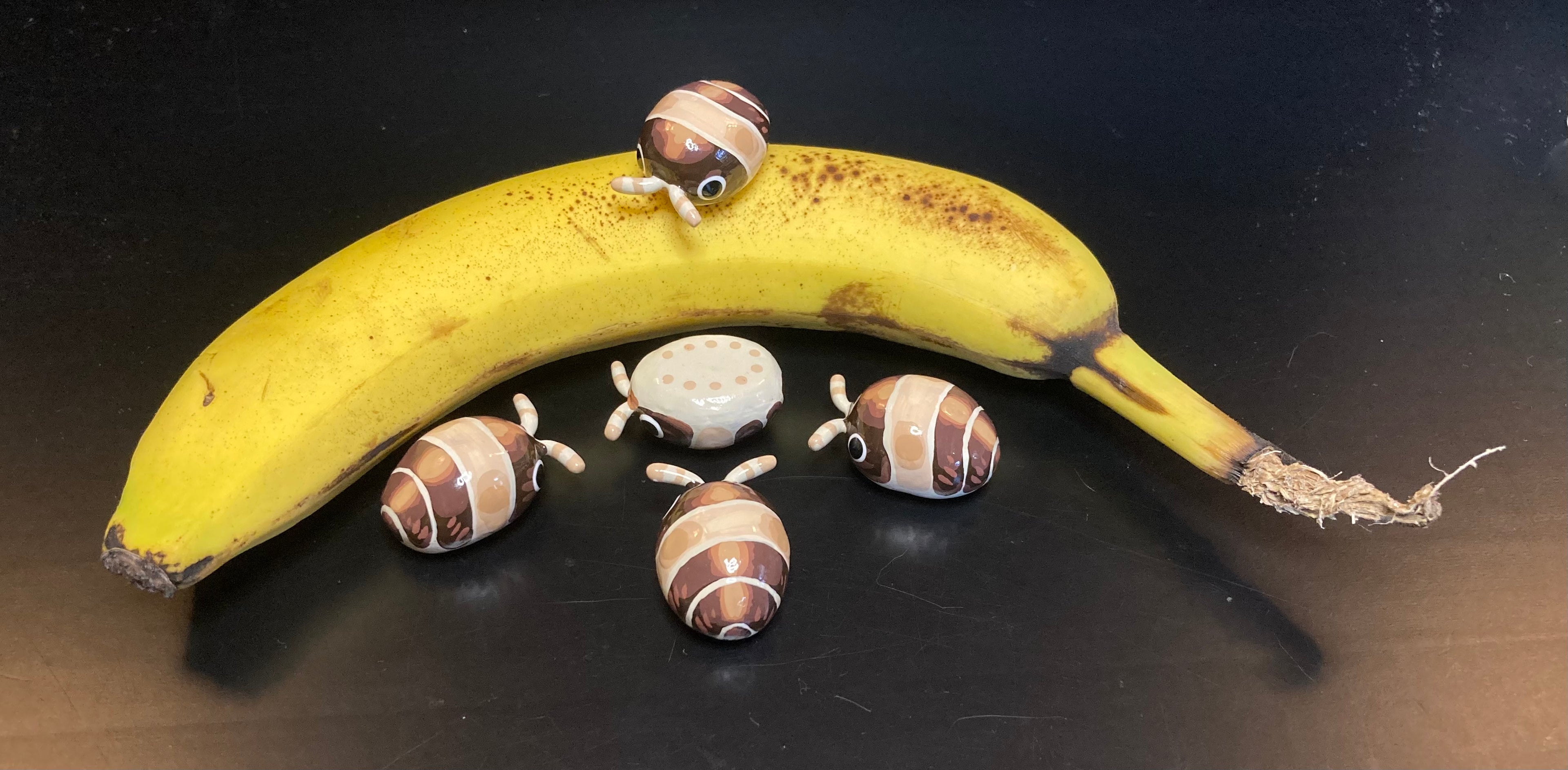 Cubaris sp. "Cappuccino" Isopod Mini Sculpture