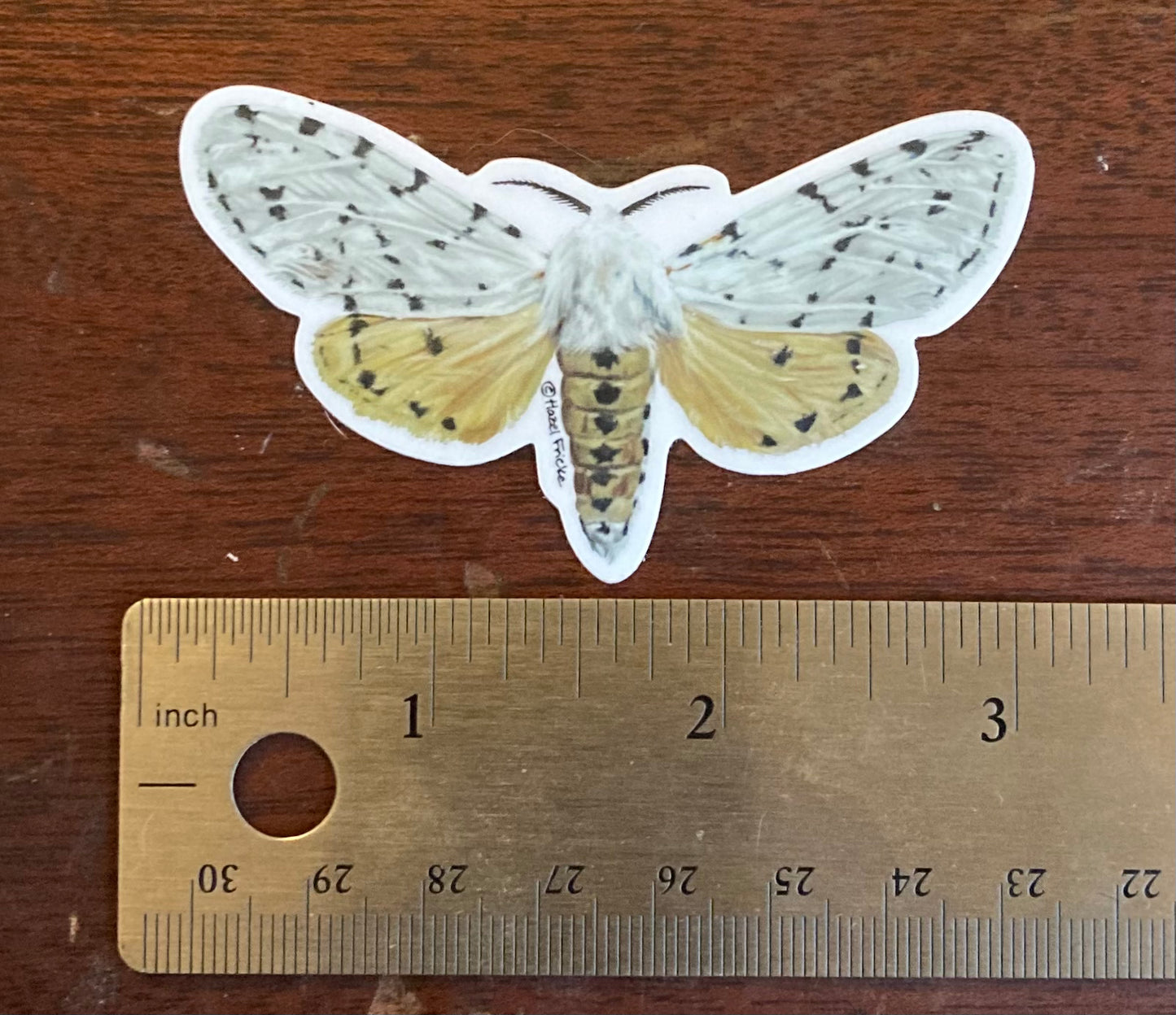 Estigmene acrea Moth Sticker