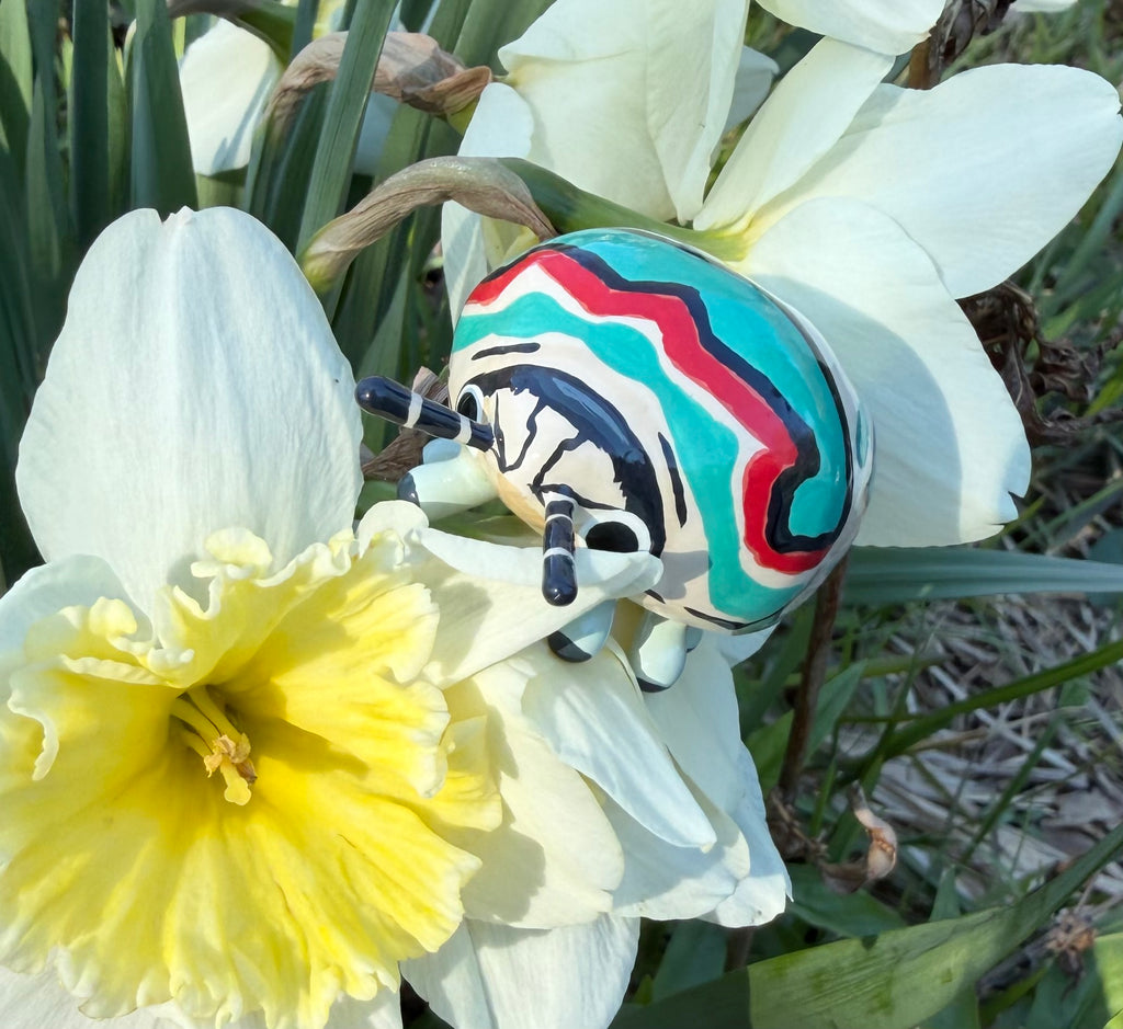 Sphaerocoris annulus "Picasso Bug" Sculpture