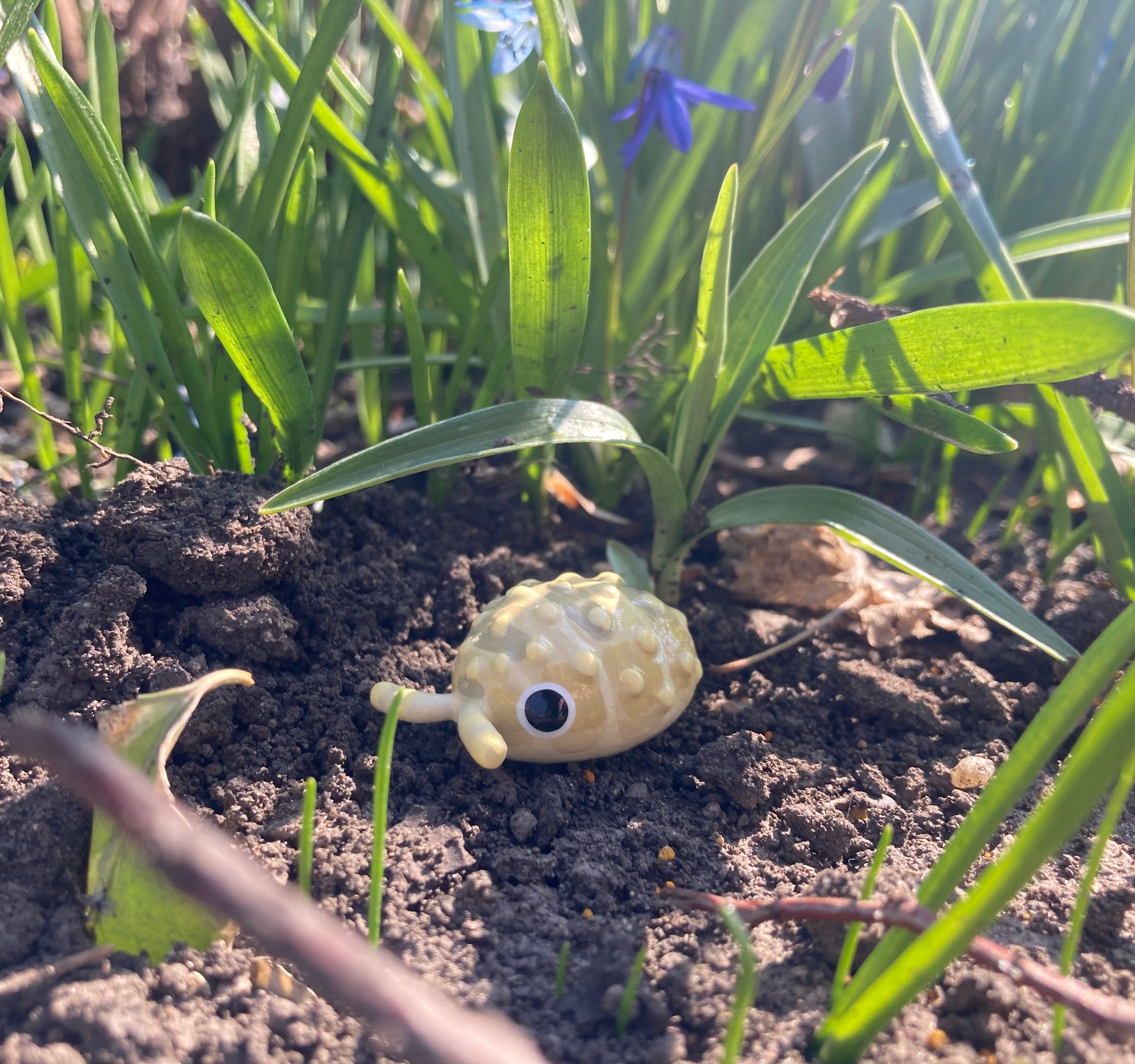 Cristarmadillidium muricatum "Pineapple Spiky" Isopod Mini Sculpture