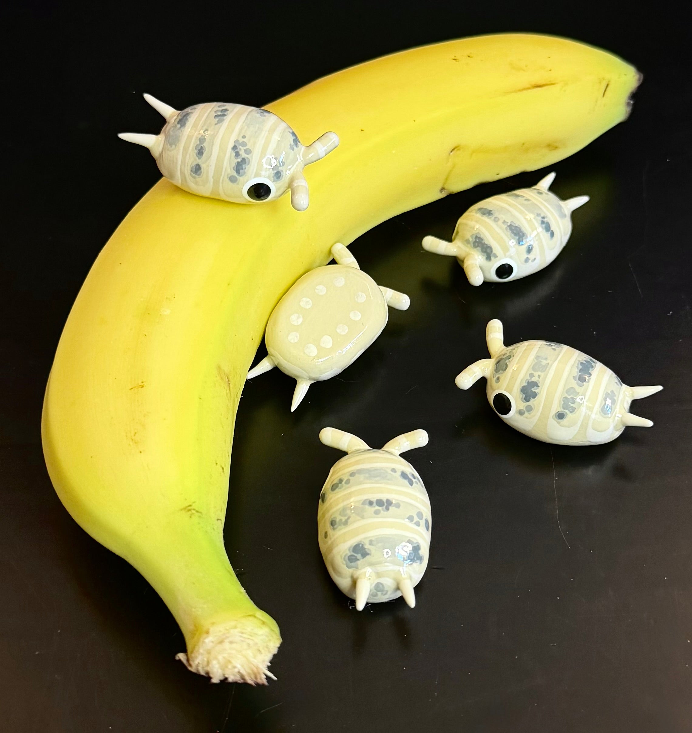 Porcellio laevis Dairy Cow Isopod Mini Sculpture